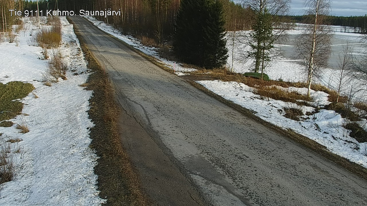 Kelikamerat Kuva Tie 9111 Kuhmo, Saunajärvi, Kuhmo, Kainuu