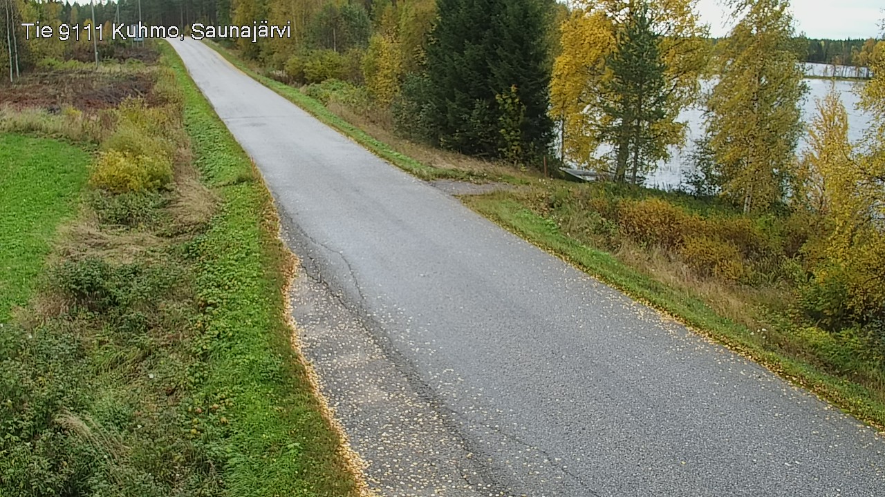 Kelikamerat Kuva Tie 9111 Kuhmo, Saunajärvi, Kuhmo, Kainuu