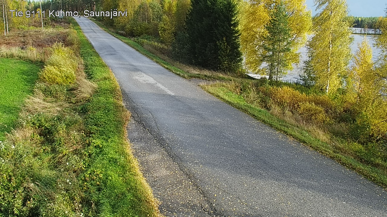 Kelikamerat Kuva Tie 9111 Kuhmo, Saunajärvi, Kuhmo, Kainuu