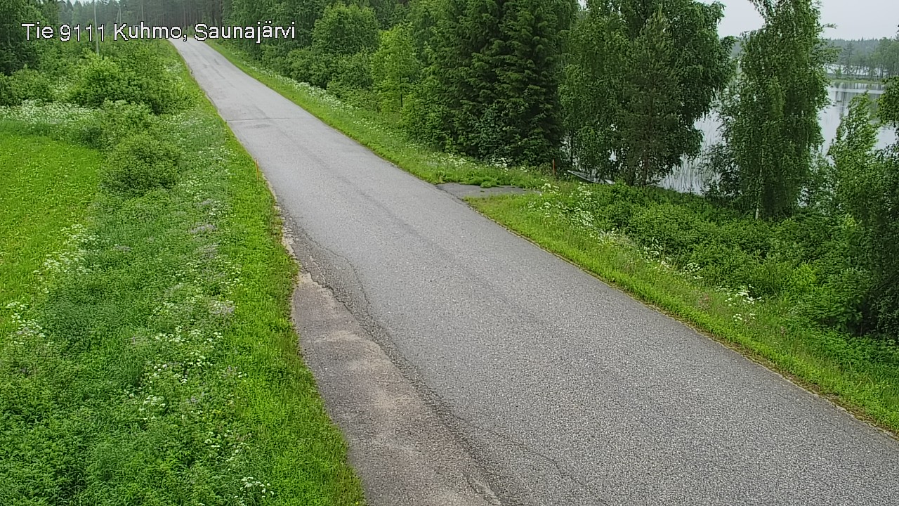 Kelikamerat Kuva Tie 9111 Kuhmo, Saunajärvi, Kuhmo, Kainuu