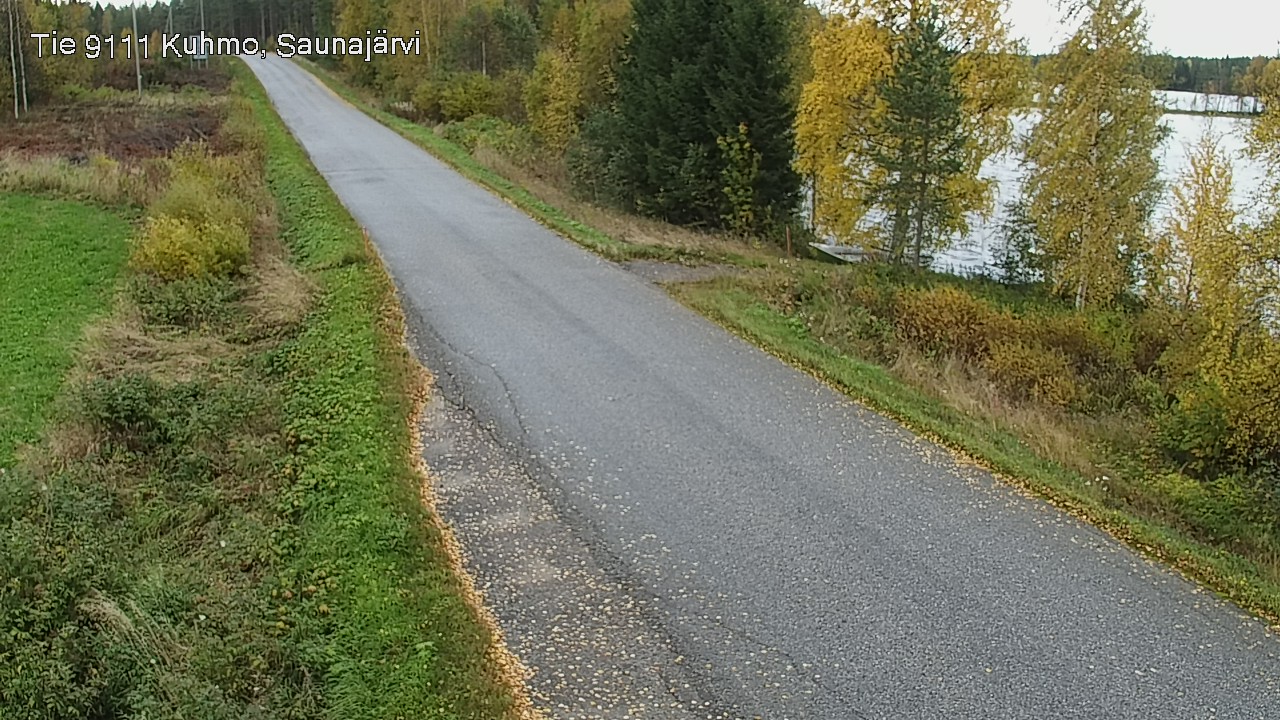 Kelikamerat Kuva Tie 9111 Kuhmo, Saunajärvi, Kuhmo, Kainuu