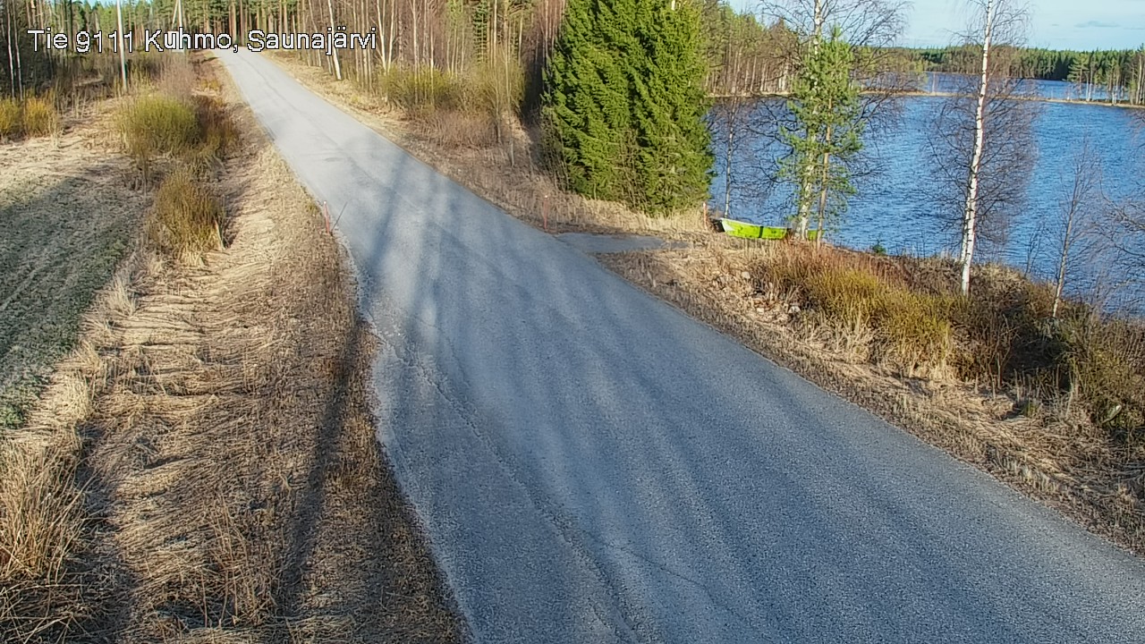 Kelikamerat Kuva Tie 9111 Kuhmo, Saunajärvi, Kuhmo, Kainuu