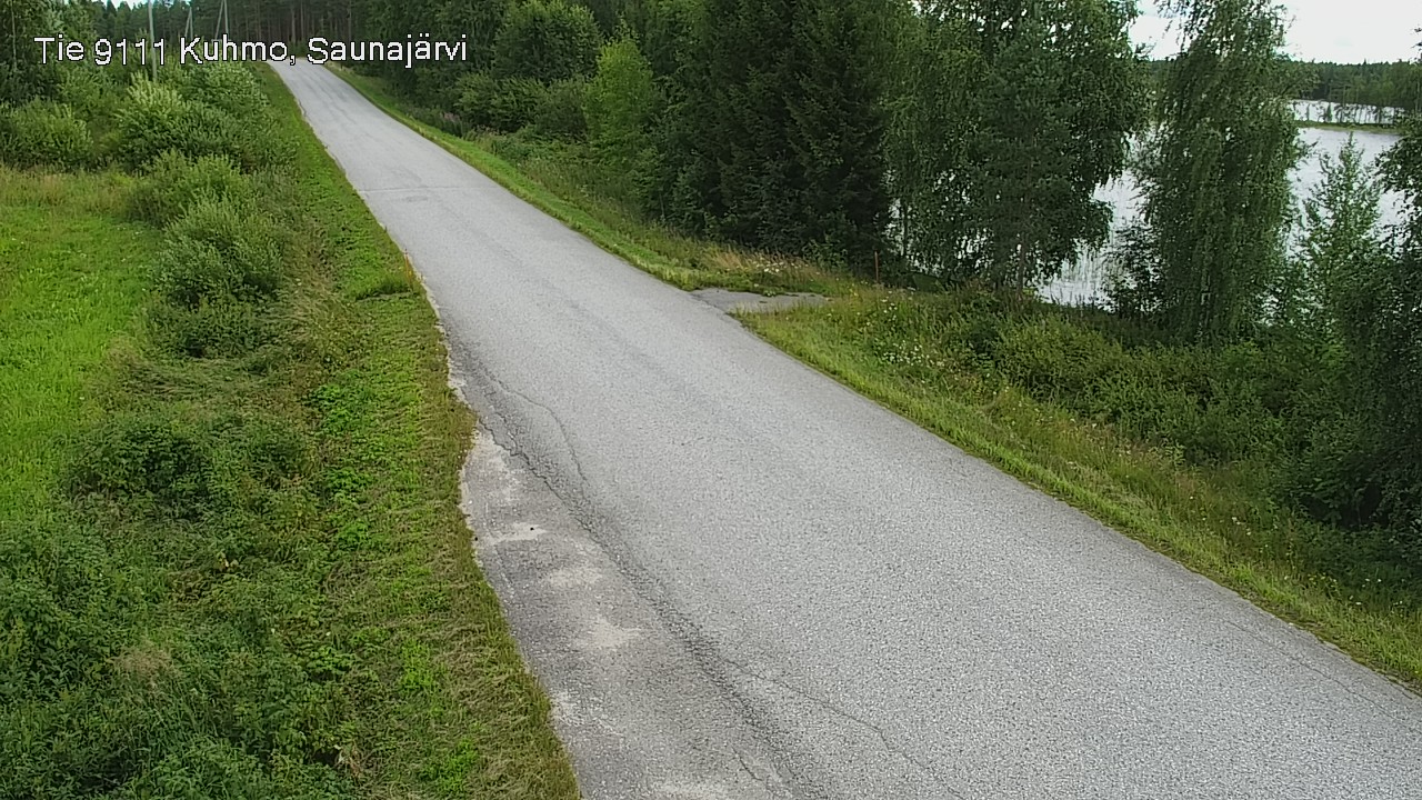 Kelikamerat Kuva Tie 9111 Kuhmo, Saunajärvi, Kuhmo, Kainuu