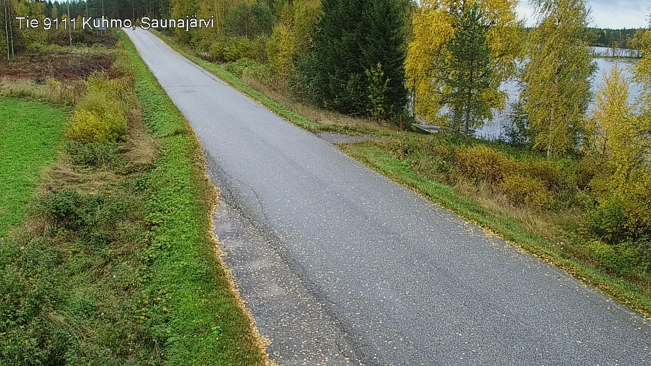 Kelikamerat Kuva Tie 9111 Kuhmo, Saunajärvi, Kuhmo, Kainuu