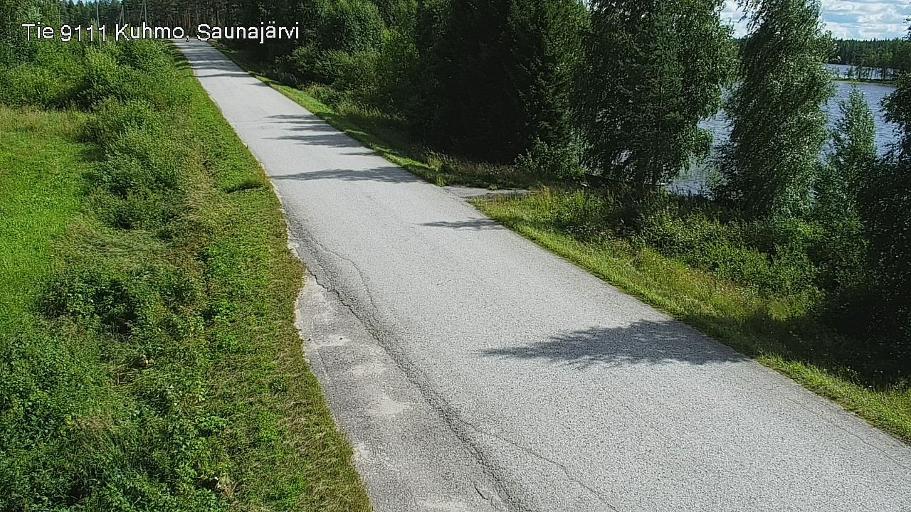 Kelikamerat Kuva Tie 9111 Kuhmo, Saunajärvi, Kuhmo, Kainuu