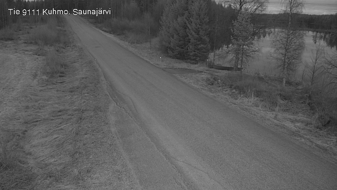 Kelikamerat Kuva Tie 9111 Kuhmo, Saunajärvi, Kuhmo, Kainuu
