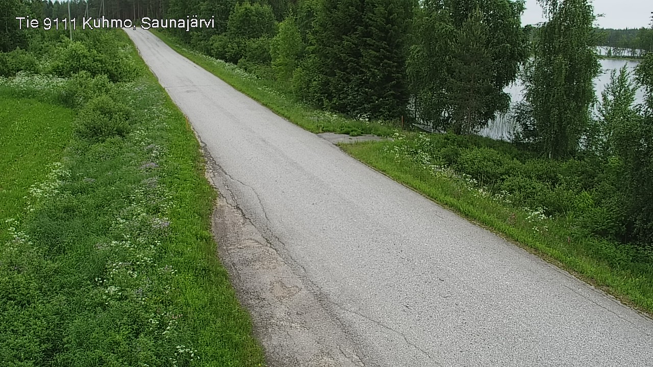 Kelikamerat Kuva Tie 9111 Kuhmo, Saunajärvi, Kuhmo, Kainuu