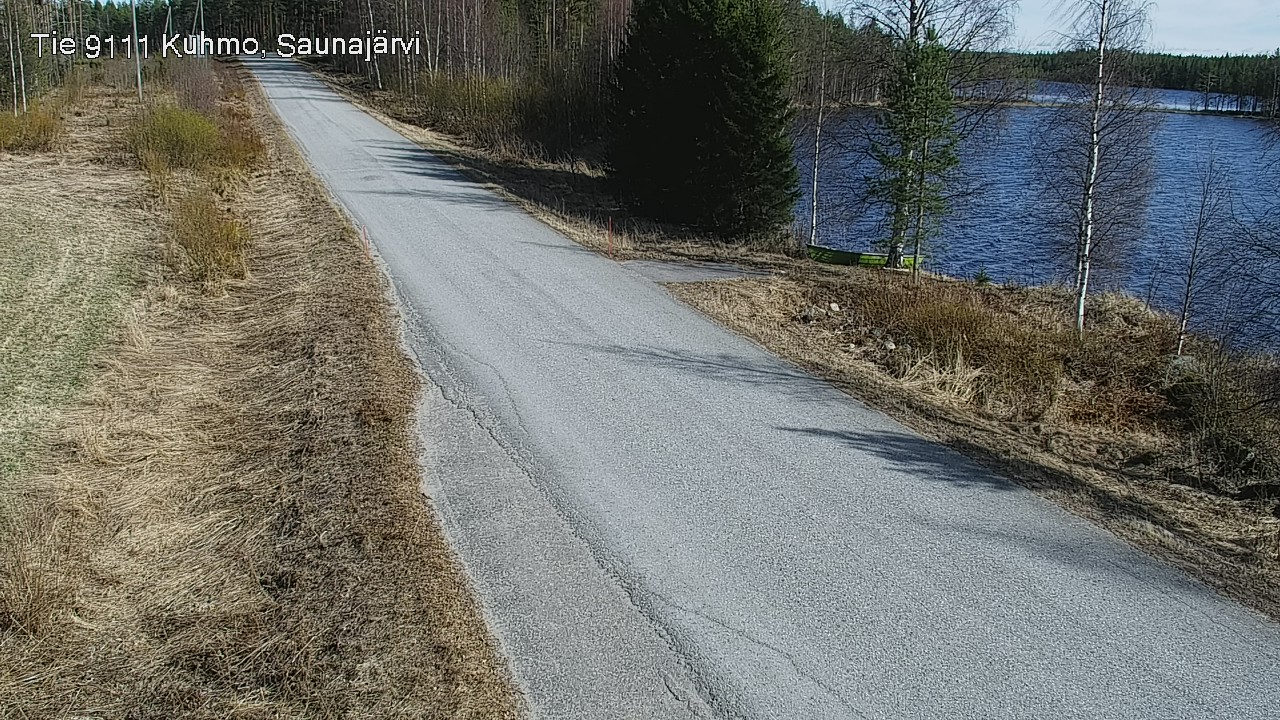 Kelikamerat Kuva Tie 9111 Kuhmo, Saunajärvi, Kuhmo, Kainuu