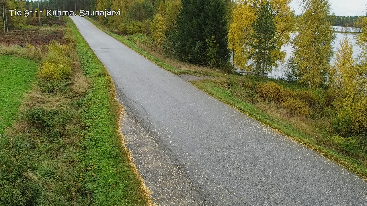 Kelikamerat Kuva Tie 9111 Kuhmo, Saunajärvi, Kuhmo, Kainuu
