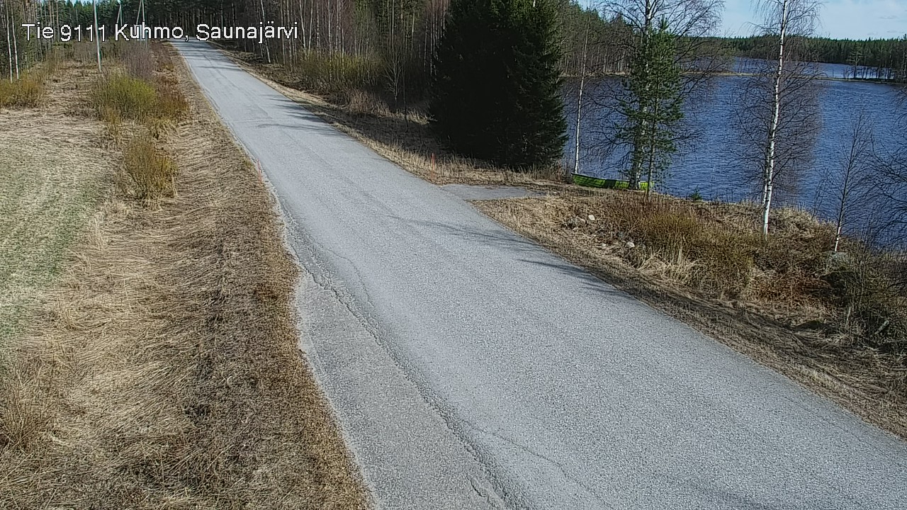 Kelikamerat Kuva Tie 9111 Kuhmo, Saunajärvi, Kuhmo, Kainuu