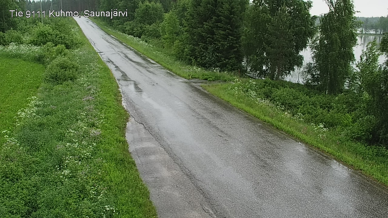 Kelikamerat Kuva Tie 9111 Kuhmo, Saunajärvi, Kuhmo, Kainuu