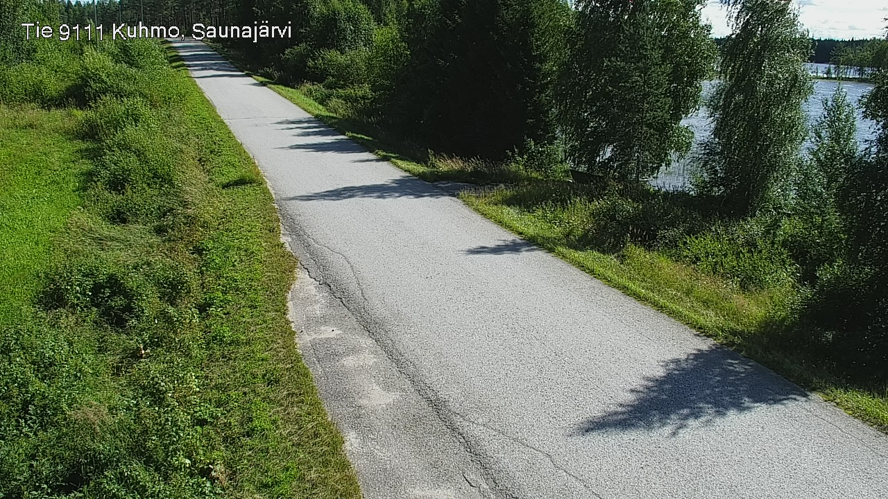 Kelikamerat Kuva Tie 9111 Kuhmo, Saunajärvi, Kuhmo, Kainuu