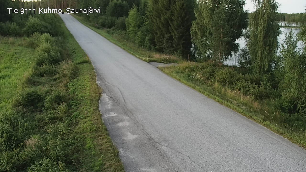 Kelikamerat Kuva Tie 9111 Kuhmo, Saunajärvi, Kuhmo, Kainuu