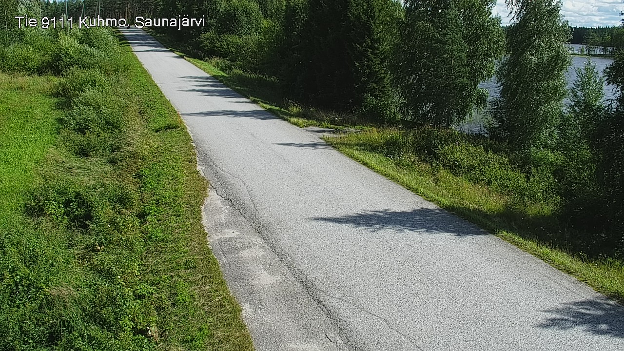 Kelikamerat Kuva Tie 9111 Kuhmo, Saunajärvi, Kuhmo, Kainuu