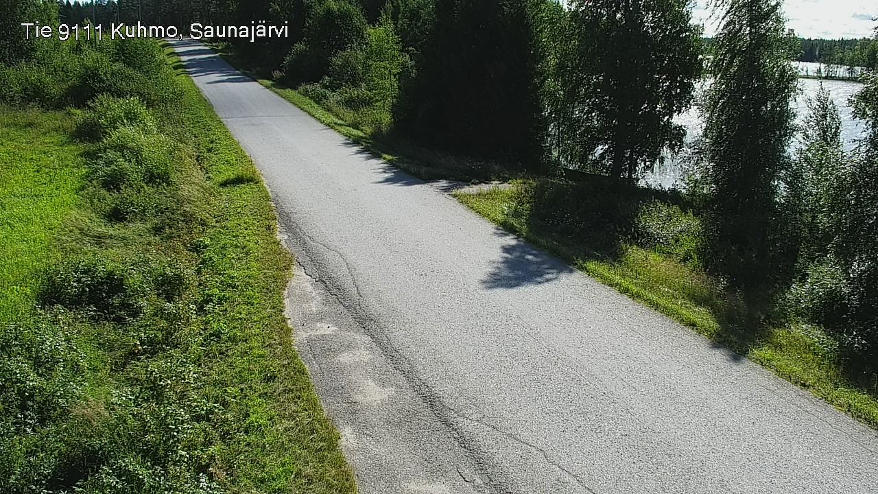 Kelikamerat Kuva Tie 9111 Kuhmo, Saunajärvi, Kuhmo, Kainuu