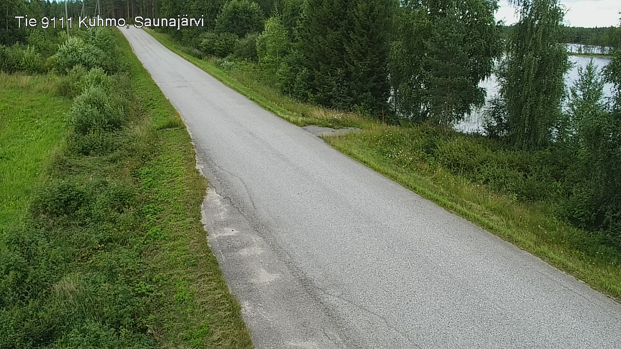 Kelikamerat Kuva Tie 9111 Kuhmo, Saunajärvi, Kuhmo, Kainuu