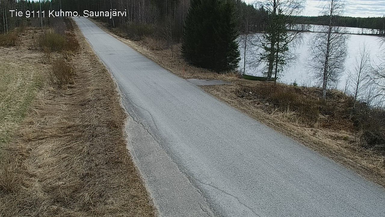 Kelikamerat Kuva Tie 9111 Kuhmo, Saunajärvi, Kuhmo, Kainuu