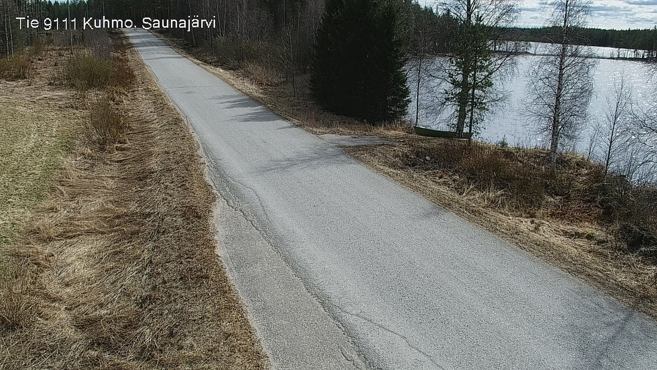 Kelikamerat Kuva Tie 9111 Kuhmo, Saunajärvi, Kuhmo, Kainuu