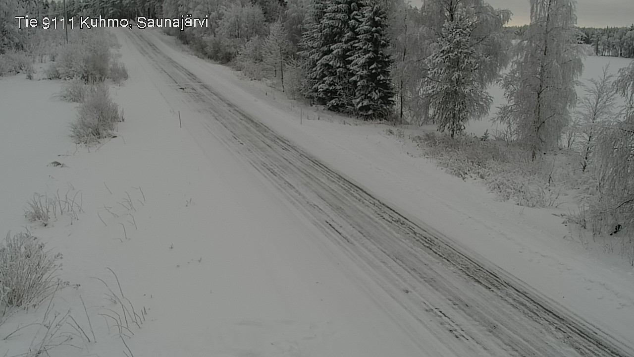 Kelikamerat Kuva Tie 9111 Kuhmo, Saunajärvi, Kuhmo, Kainuu