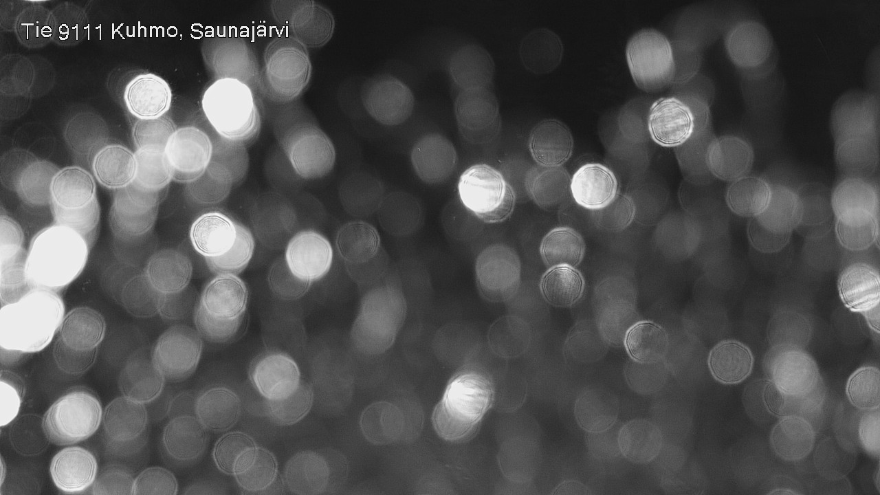 Weather Camera Image Väg 9111 Kuhmo, Saunajärvi, Kuhmo, Kainuu
