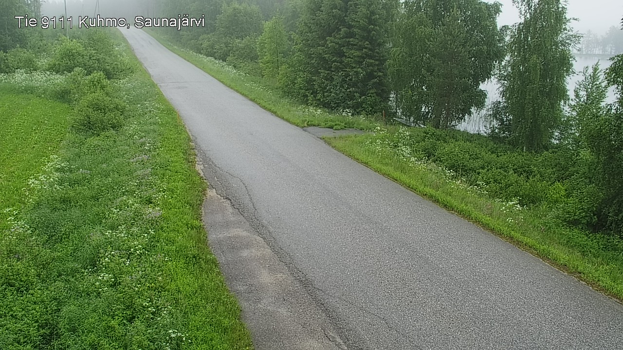 Kelikamerat Kuva Tie 9111 Kuhmo, Saunajärvi, Kuhmo, Kainuu