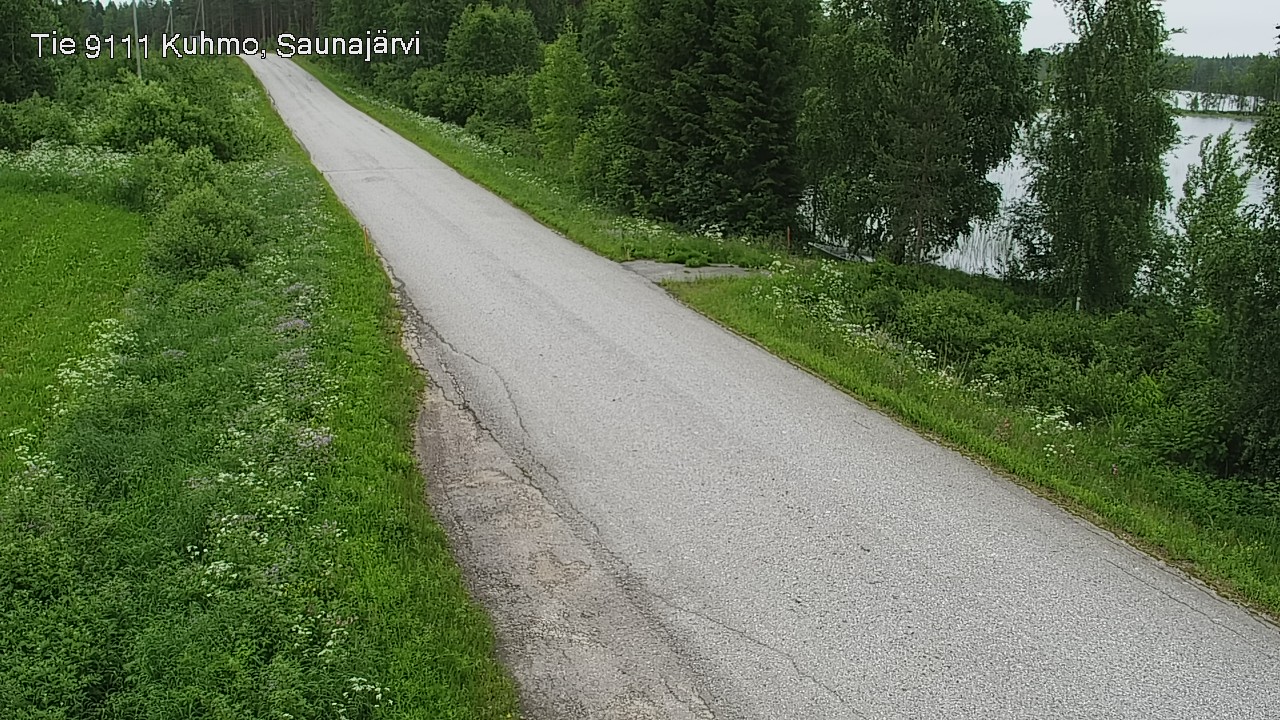 Kelikamerat Kuva Tie 9111 Kuhmo, Saunajärvi, Kuhmo, Kainuu