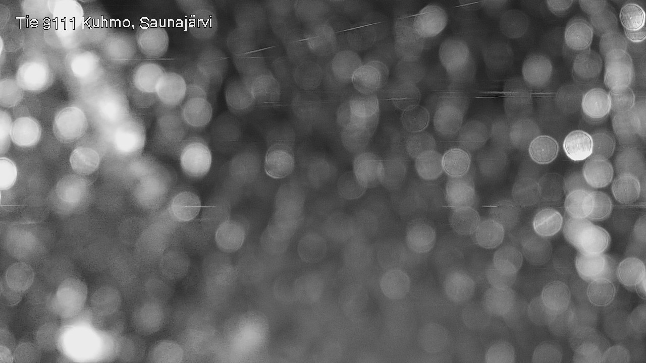 Weather Camera Image Väg 9111 Kuhmo, Saunajärvi, Kuhmo, Kainuu