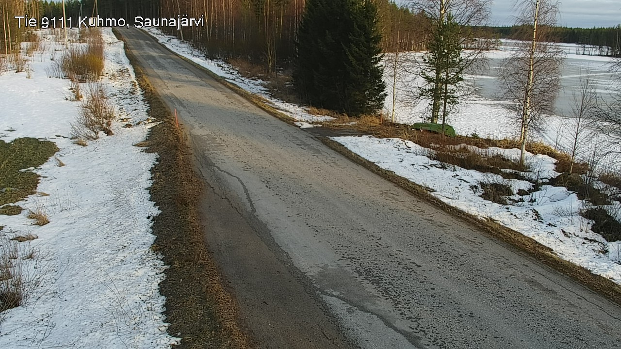 Kelikamerat Kuva Tie 9111 Kuhmo, Saunajärvi, Kuhmo, Kainuu
