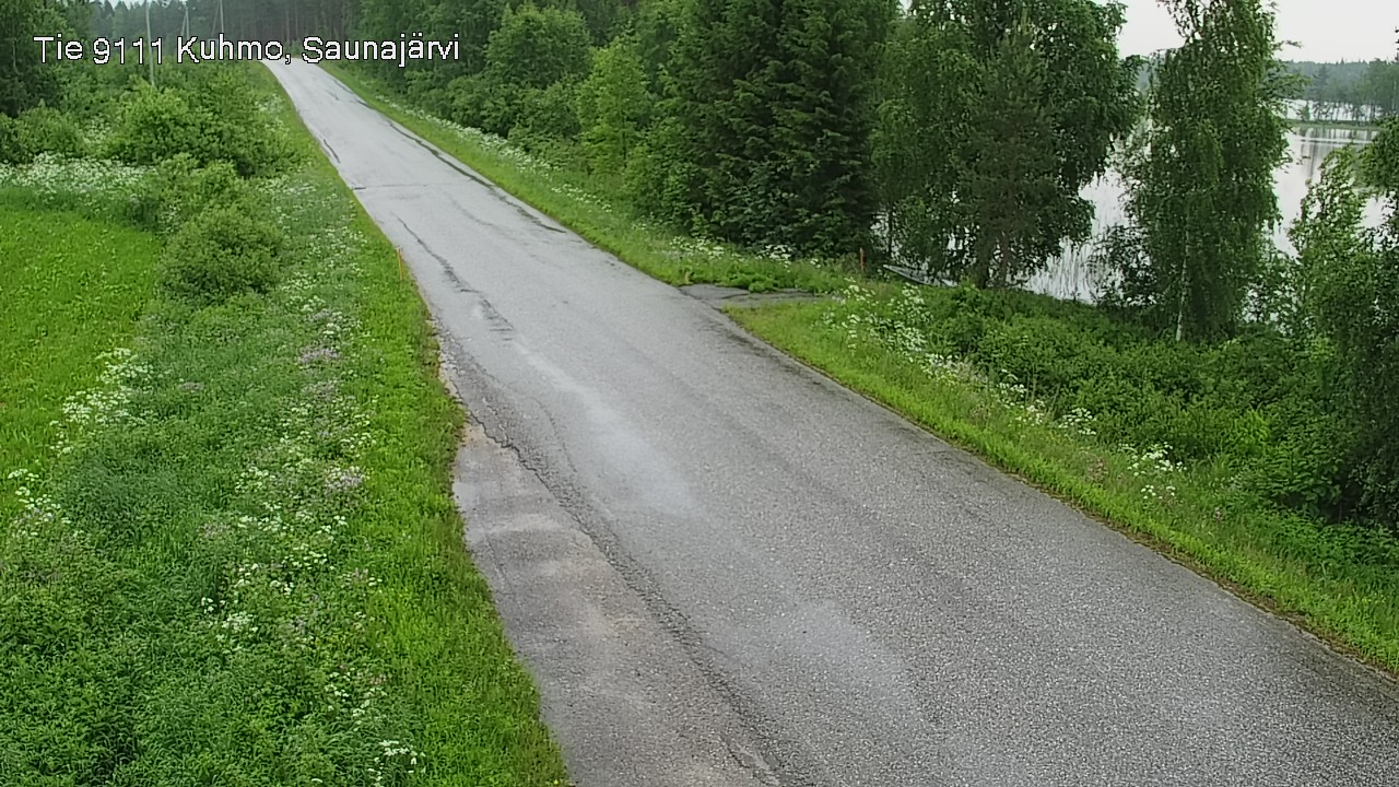 Kelikamerat Kuva Tie 9111 Kuhmo, Saunajärvi, Kuhmo, Kainuu