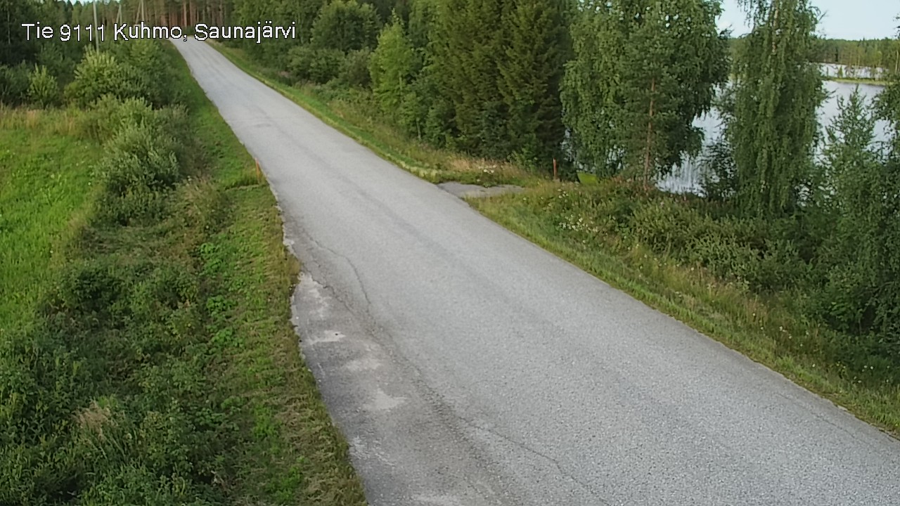 Kelikamerat Kuva Tie 9111 Kuhmo, Saunajärvi, Kuhmo, Kainuu