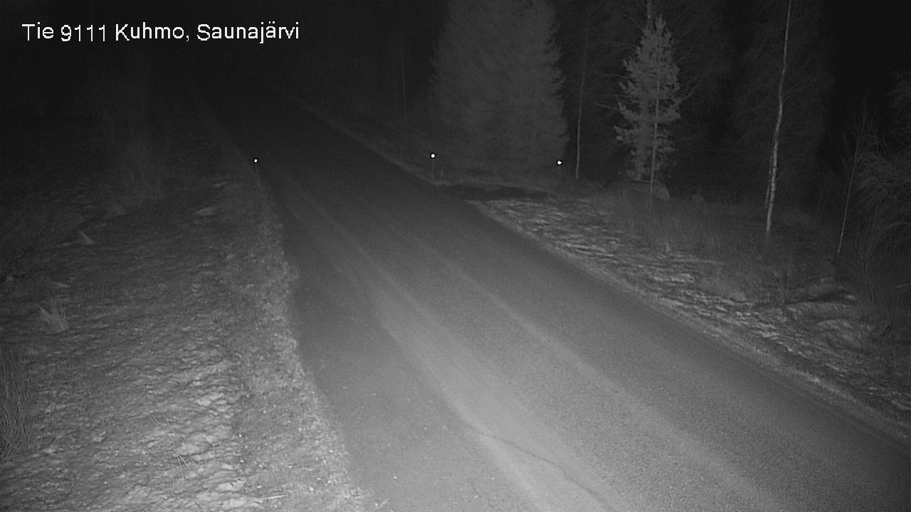 Kelikamerat Kuva Tie 9111 Kuhmo, Saunajärvi, Kuhmo, Kainuu