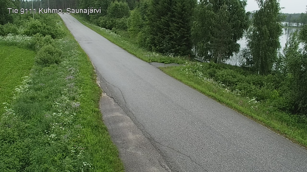Kelikamerat Kuva Tie 9111 Kuhmo, Saunajärvi, Kuhmo, Kainuu