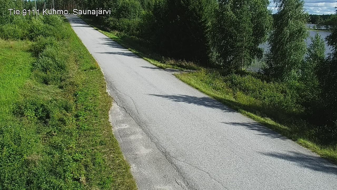 Kelikamerat Kuva Tie 9111 Kuhmo, Saunajärvi, Kuhmo, Kainuu