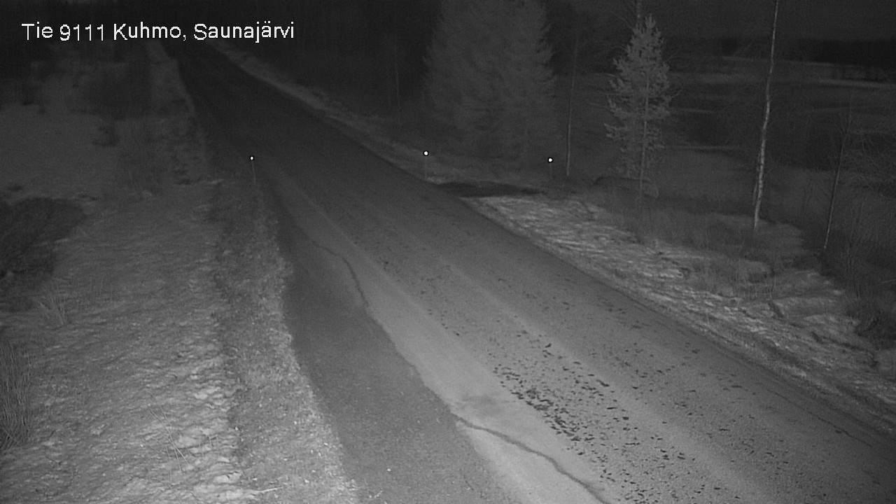 Kelikamerat Kuva Tie 9111 Kuhmo, Saunajärvi, Kuhmo, Kainuu