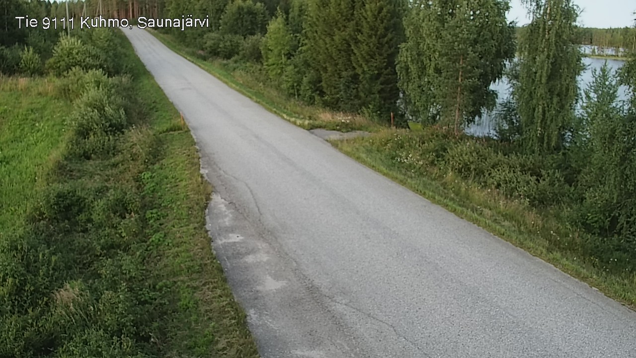 Kelikamerat Kuva Tie 9111 Kuhmo, Saunajärvi, Kuhmo, Kainuu