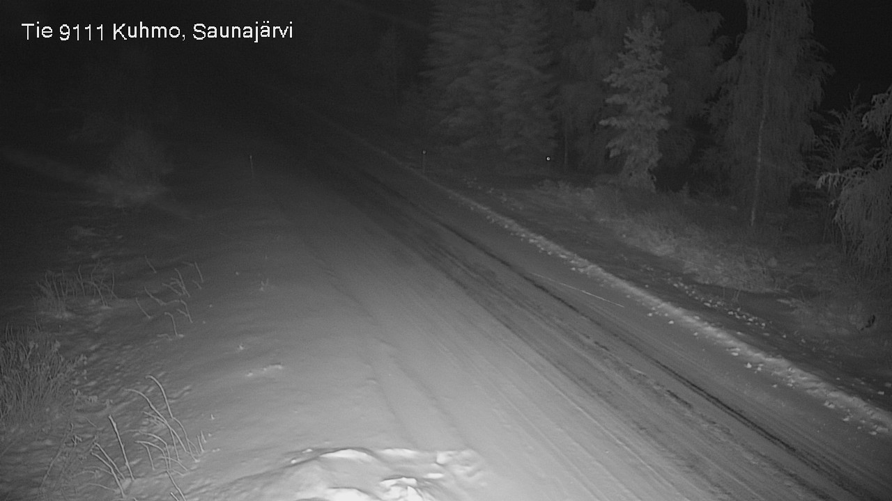 Kelikamerat Kuva Tie 9111 Kuhmo, Saunajärvi, Kuhmo, Kainuu