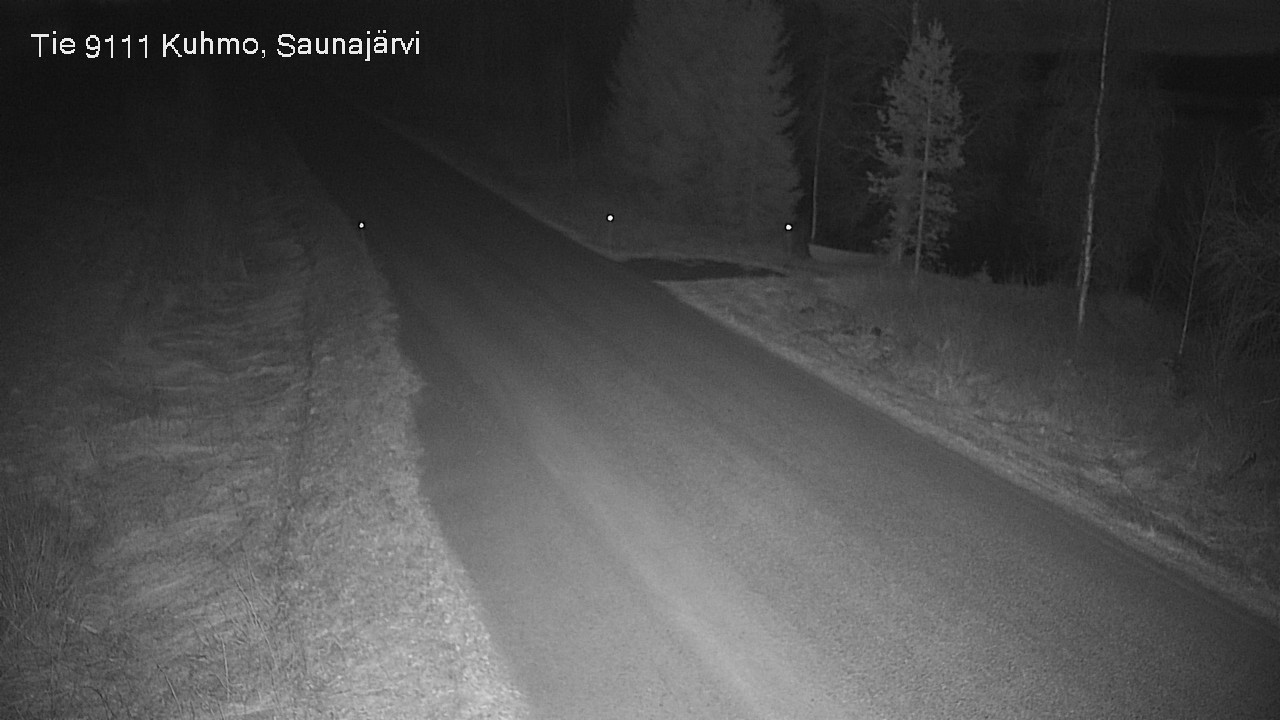 Kelikamerat Kuva Tie 9111 Kuhmo, Saunajärvi, Kuhmo, Kainuu