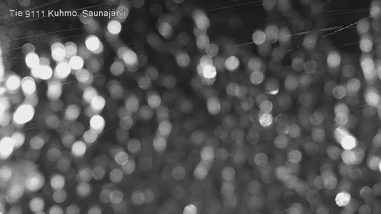 Weather Camera Image Väg 9111 Kuhmo, Saunajärvi, Kuhmo, Kainuu
