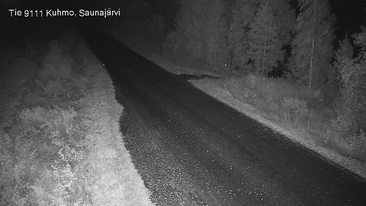 Kelikamerat Kuva Tie 9111 Kuhmo, Saunajärvi, Kuhmo, Kainuu