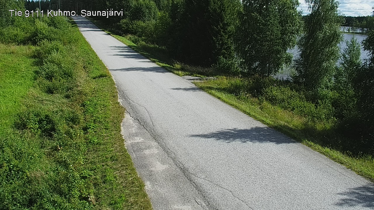 Kelikamerat Kuva Tie 9111 Kuhmo, Saunajärvi, Kuhmo, Kainuu