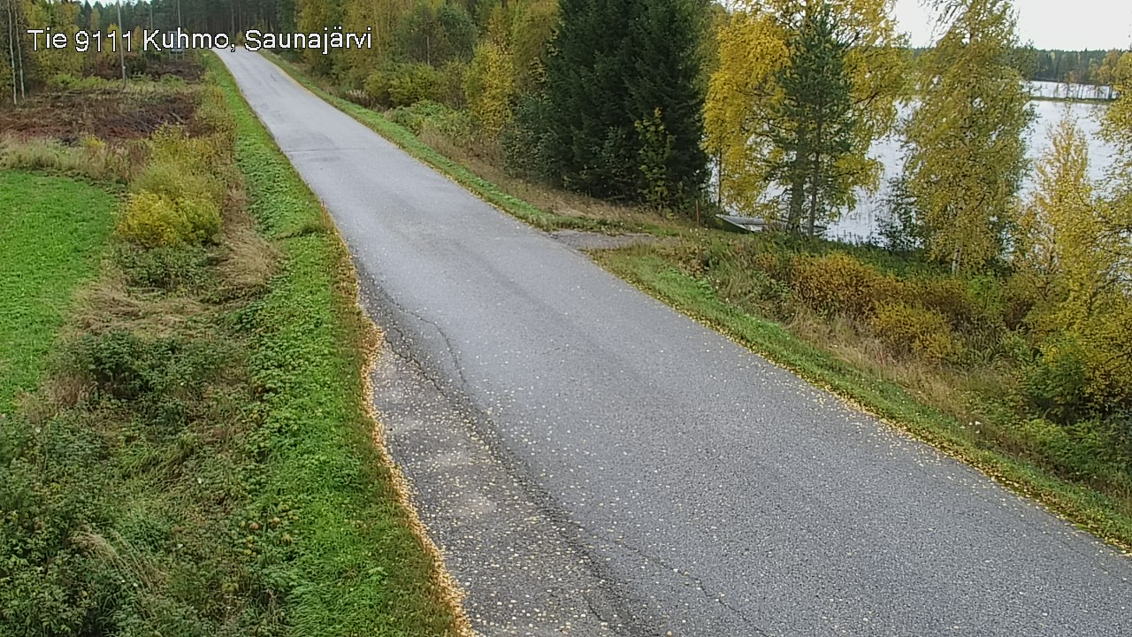 Kelikamerat Kuva Tie 9111 Kuhmo, Saunajärvi, Kuhmo, Kainuu