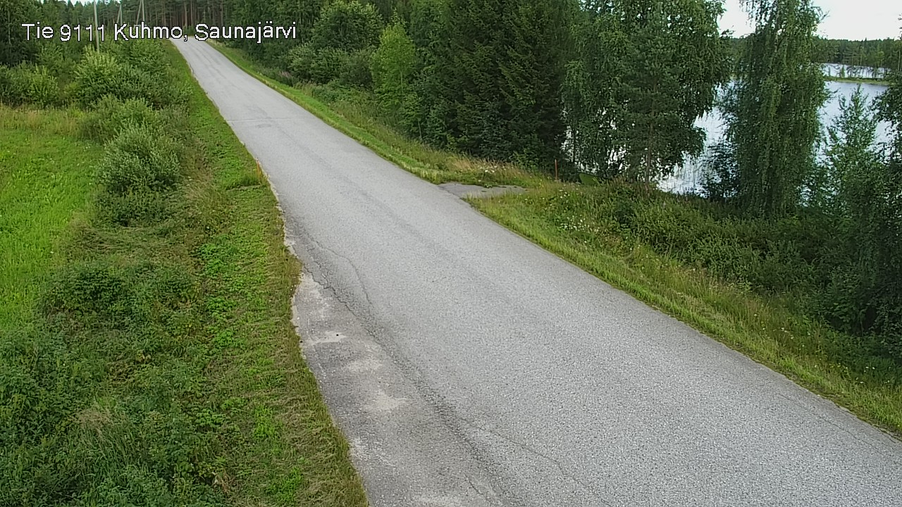 Kelikamerat Kuva Tie 9111 Kuhmo, Saunajärvi, Kuhmo, Kainuu