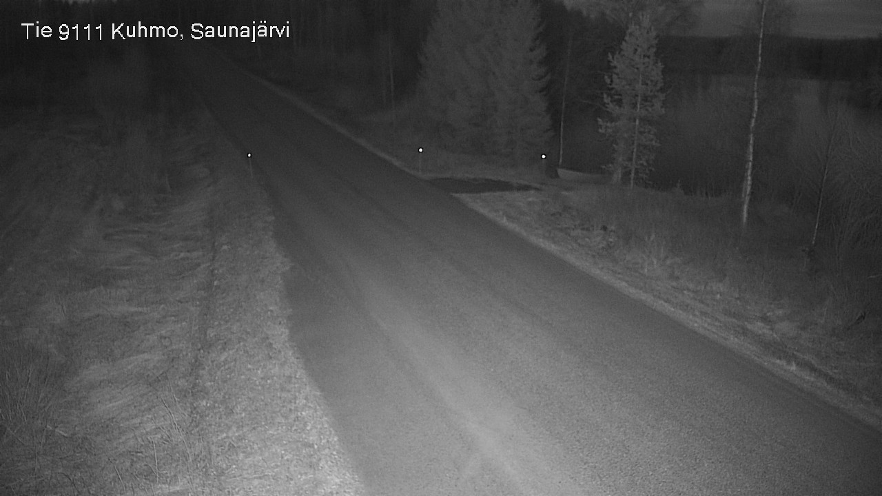 Kelikamerat Kuva Tie 9111 Kuhmo, Saunajärvi, Kuhmo, Kainuu