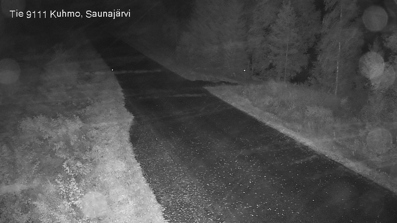 Kelikamerat Kuva Tie 9111 Kuhmo, Saunajärvi, Kuhmo, Kainuu