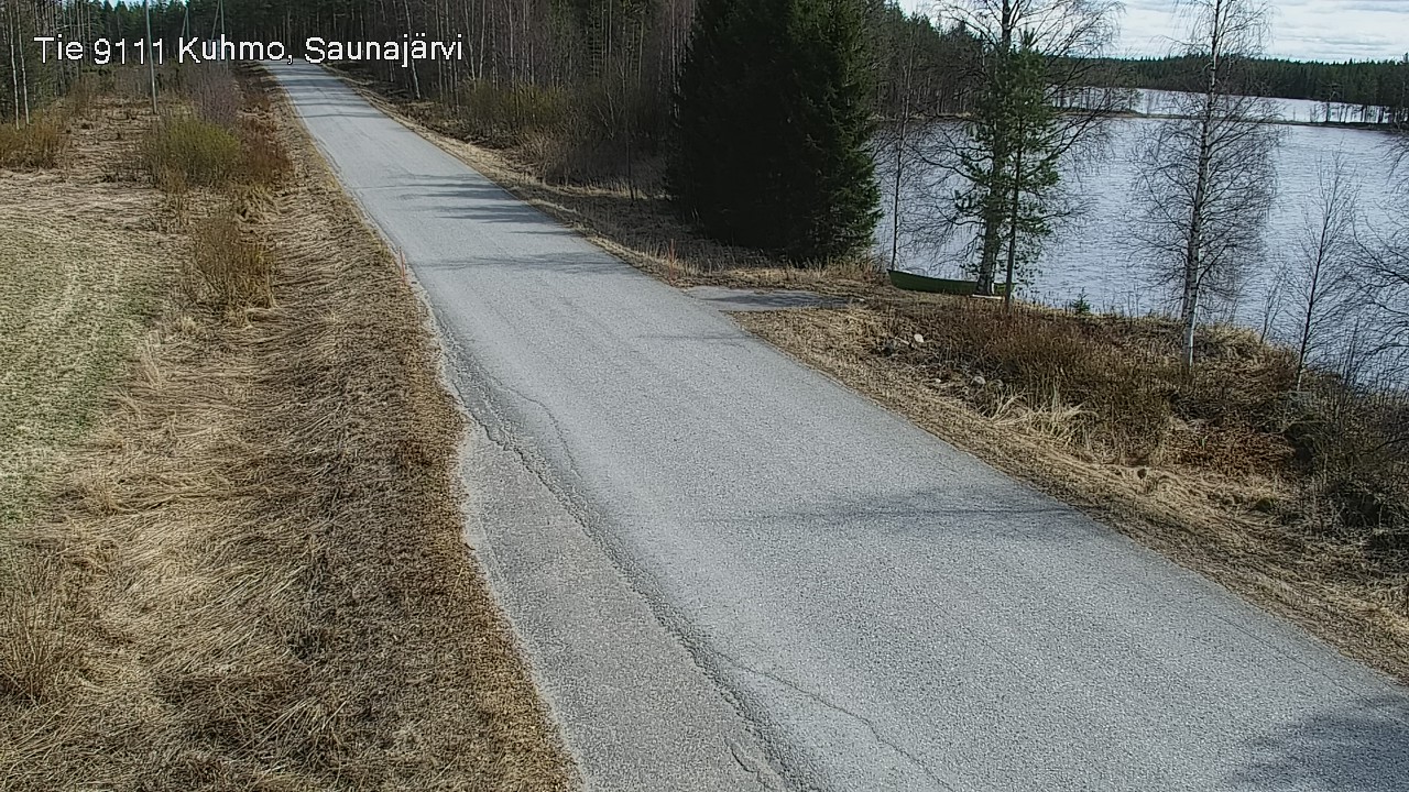 Kelikamerat Kuva Tie 9111 Kuhmo, Saunajärvi, Kuhmo, Kainuu