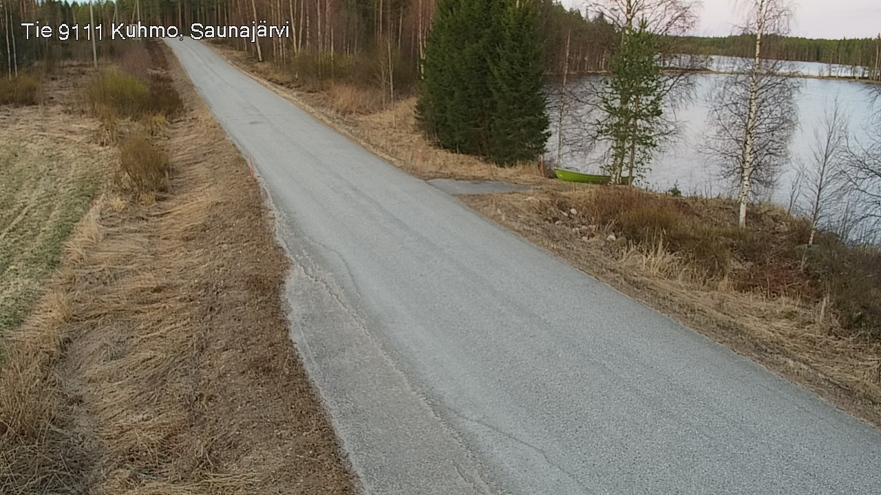 Kelikamerat Kuva Tie 9111 Kuhmo, Saunajärvi, Kuhmo, Kainuu