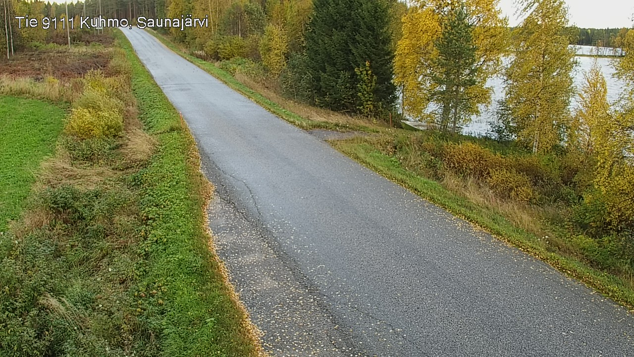 Kelikamerat Kuva Tie 9111 Kuhmo, Saunajärvi, Kuhmo, Kainuu