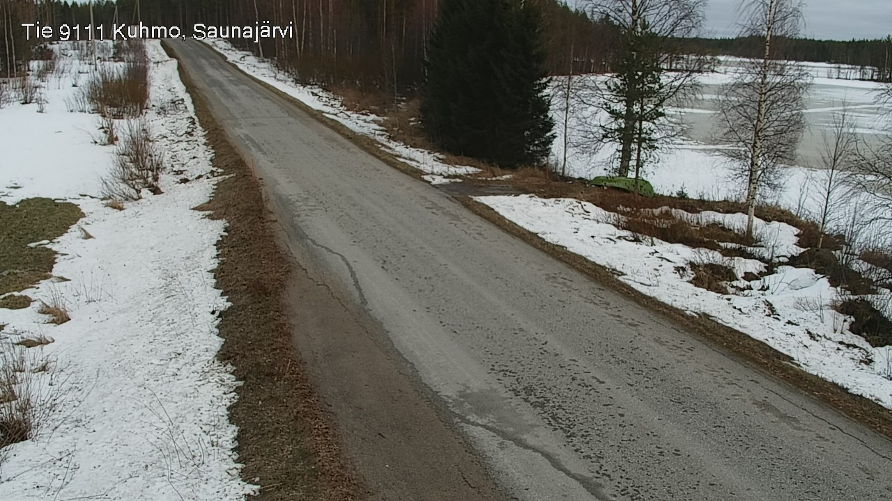Kelikamerat Kuva Tie 9111 Kuhmo, Saunajärvi, Kuhmo, Kainuu