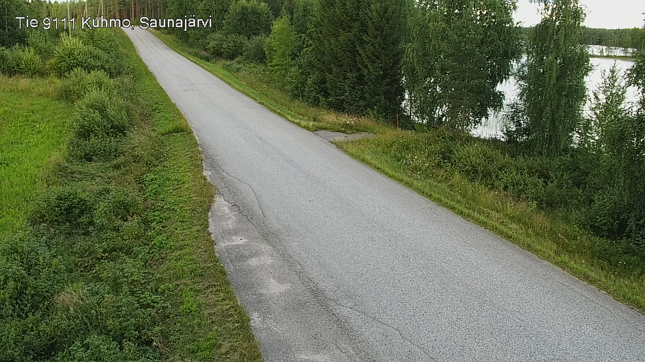 Kelikamerat Kuva Tie 9111 Kuhmo, Saunajärvi, Kuhmo, Kainuu