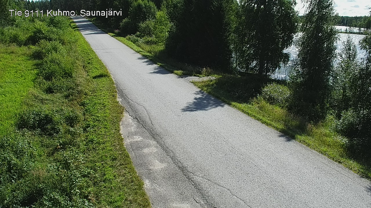 Kelikamerat Kuva Tie 9111 Kuhmo, Saunajärvi, Kuhmo, Kainuu